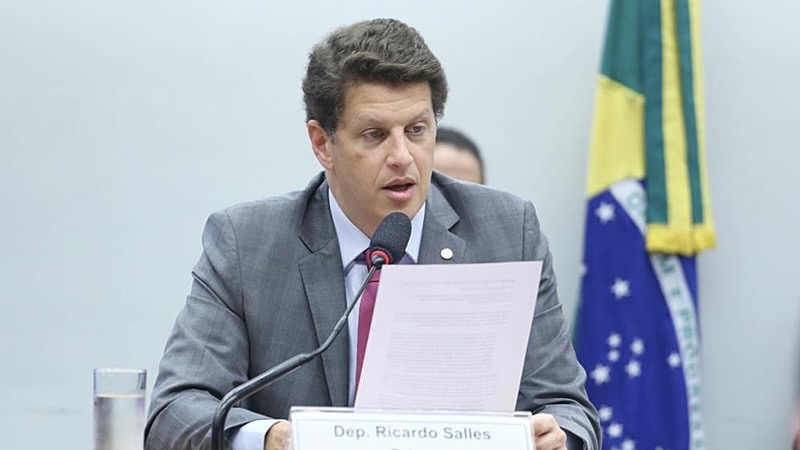 Ricardo Salles was the commission's rapporteur. Photo: Vinicius Loures/Câmara dos Deputados.