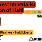 Graphic for Orinoco Tribune's special interview with writer and analyst Kim Ives, available on YouTube. Photo: Orinoco Tribune.