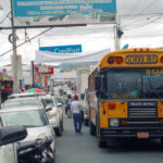 Former school bus at Ferrecalle in Estelí, Nicaragua, used as urban bus on the line from Hospital to Oscar Gamez. Photo: Mikolai-Alexander Gütschow/Wikimedia.
