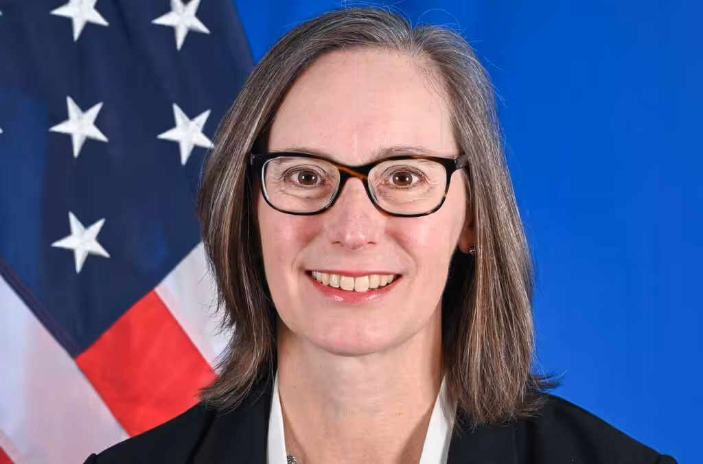 The new US chargé d'affaires in Bolivia, Debra Hevia. Photo: US Embassy in Bolivia.