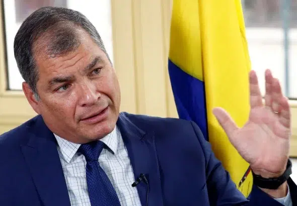 Former Ecuadorian President Rafael Correa. Photo: Al Jazeera.