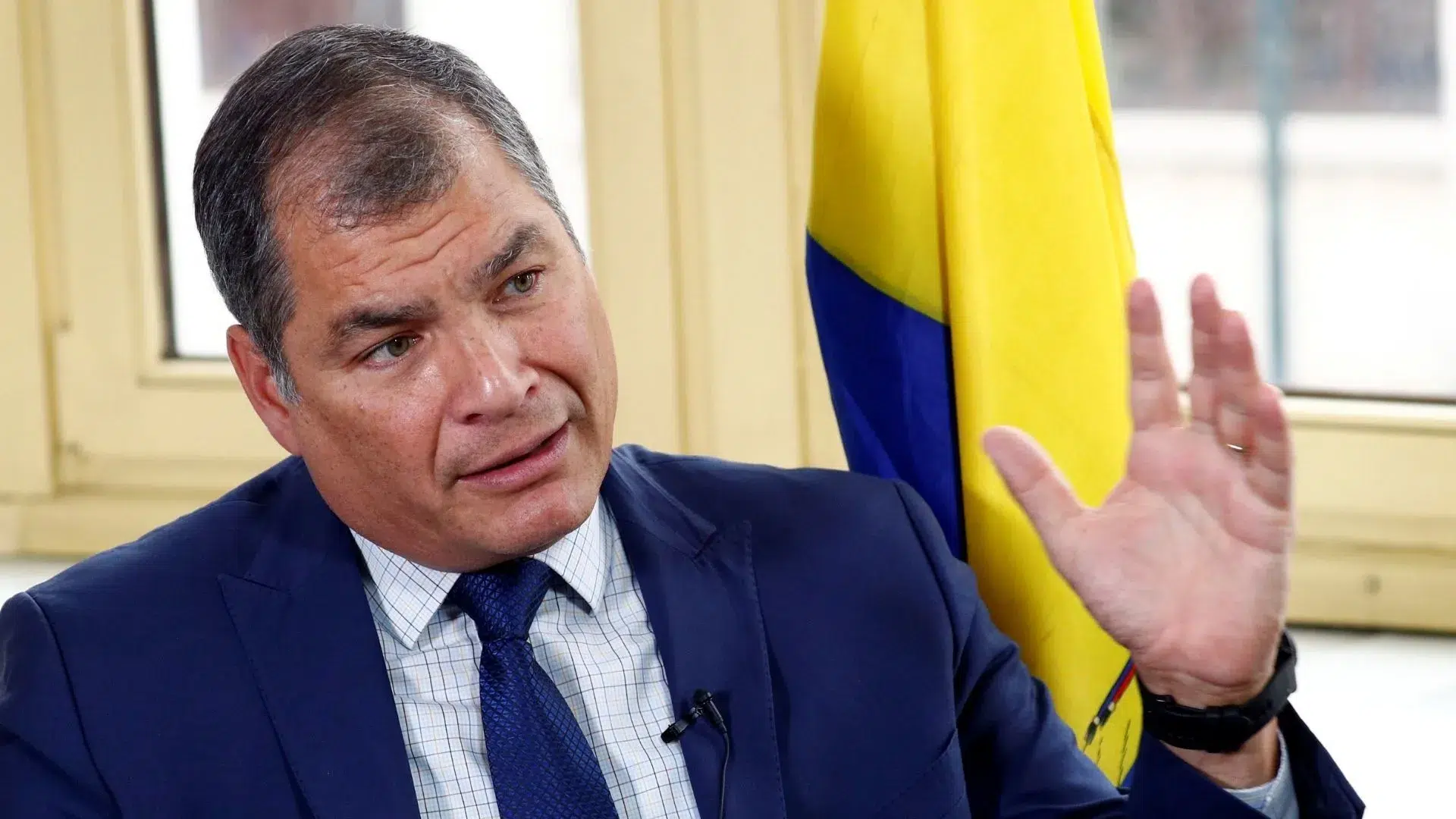 Former Ecuadorian President Rafael Correa. Photo: Al Jazeera.