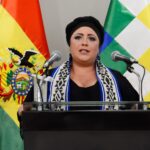 Bolivian Minister of the Presidency María Nela Prada. Photo: ABI/File photo.