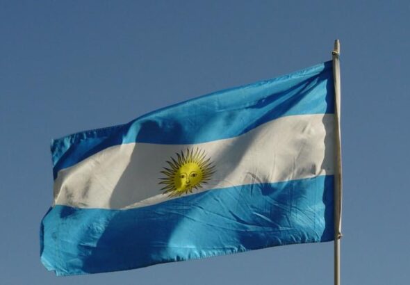 Argentina's flag. Photo: Flickr.