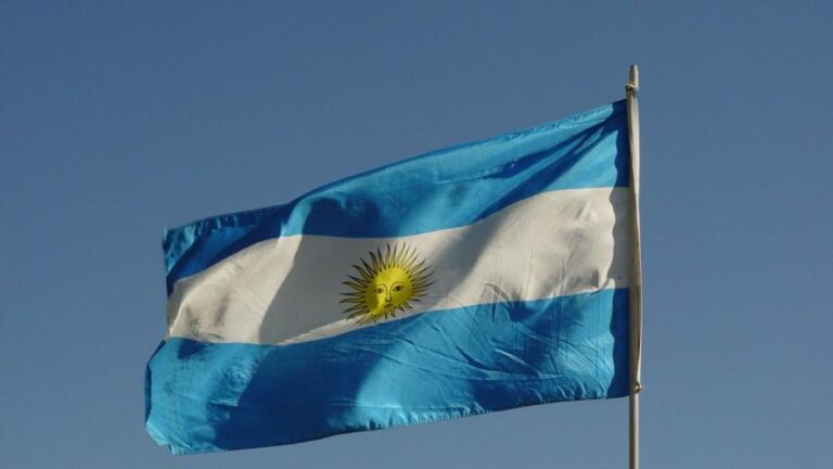 Argentina's flag. Photo: Flickr.