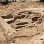 Early Bronze III Palace (G ). Photo: Ministry of Tourism and Antiquities (MoTA).