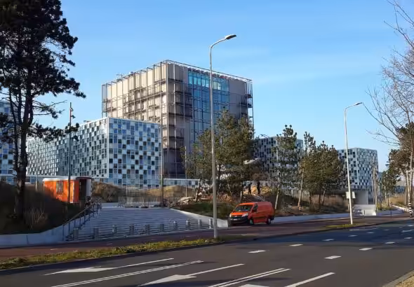 The International Criminal Court in The Hague, Netherlands. Photo: Hypergio/Wikimedia.