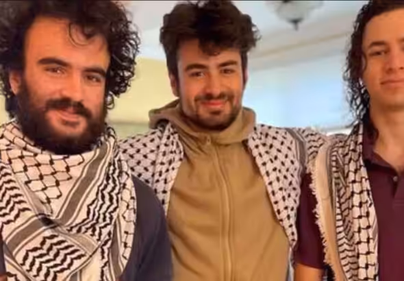 Palestinian college students Hisham Awartani, Tahseen Ali and Kenan Abdulhamid were shot walking down the street in Vermont on November 25, 2023. Photo: PressTV/File photo.