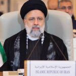 Iranian President Ebrahim Raeisi addresses the joint emergency meeting of the Arab League and the OIC on the issue of Gaza in Riyadh, Saudi Arabia, on November 11, 2023. Photo: president.ir.