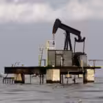 Oil rig on the Maracaibo Lake, Venezuela. Photo: Jose Isaac Bula Urrutia / Gettyimages.ru.