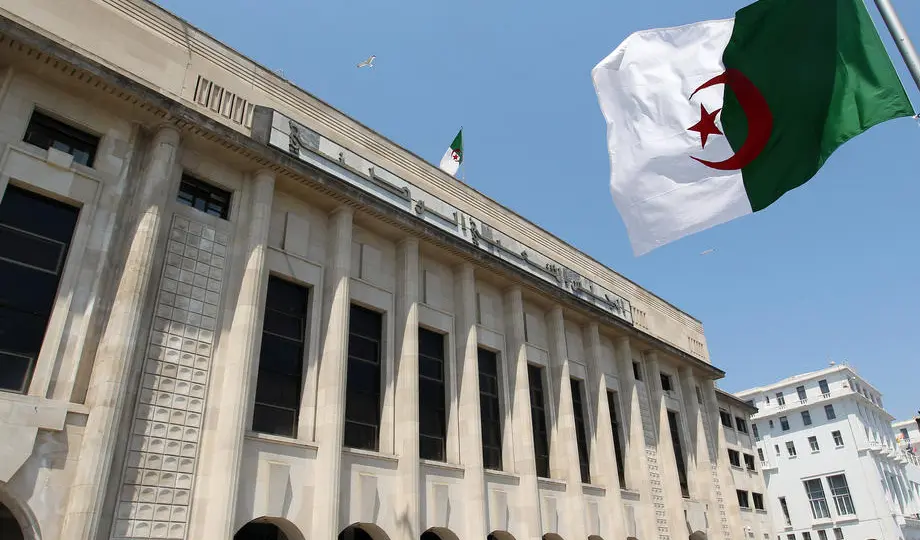 Algerian parliament building. File photo.