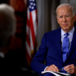 US President Joe Biden during his interview with CBS 60 Minutes. (Photo: CBS/CBS Newspath/60 Minutes.)
