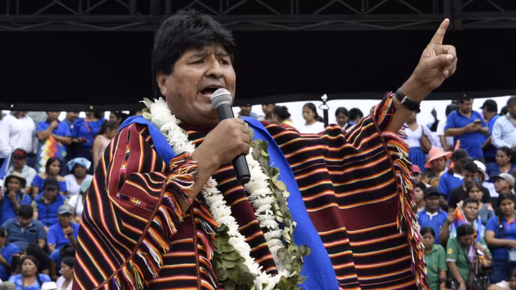 Former president of Bolivia, Evo Morales. File photo.