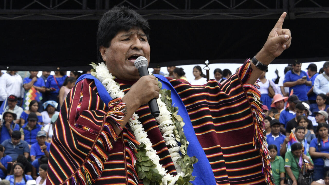 Former president of Bolivia, Evo Morales. File photo.