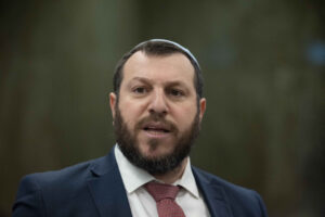 Israeli Heritage Minister Amichai Eliyahu. Photo: Yonatan Sindel/Flash90.