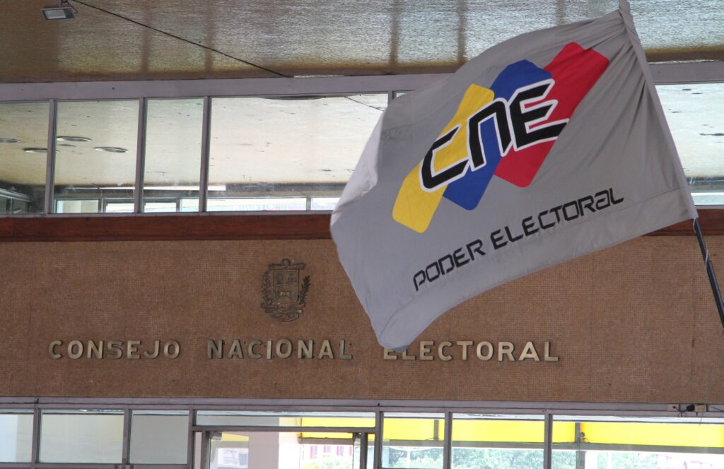 The National Electoral Council of Venezuela. Photo: Twitter/@cneesvzla.