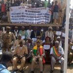 Malian civilians and soldiers celebrate the liberation of Kidal, November 18, 2023. Photo: La Voix de Mopti.