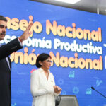 Venezuelan President Nicolás Maduro (left) and Vice President Delcy Rodríguez (right). Photo: X/@ViceVenezuela.