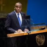 Somalia's Prime Minister Hamza Abdi Barre addresses the 78th session of the United Nations General Assembly, Saturday, Sept. 23, 2023 at United Nations headquarters. Photo: AP/File Photo