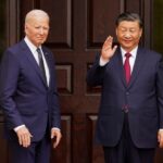 US President Joe Biden (left) and Chinese President Xi Jinping (right) before their meeting on the sidelines of the APEC Summit, San Francisco, USA, November 15, 2023. Photo: Kevin Lamarque/Reuters.
