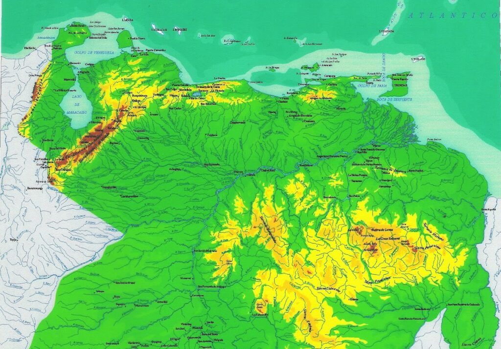 Official map of the Captaincy General of Venezuela, as of 1777. Photo: Wikipedia