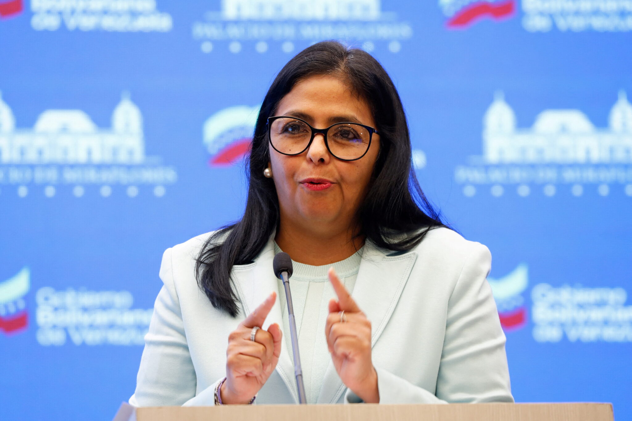 Venezuelan Vice President Delcy Rodríguez. Photo: Reuters/file photo.