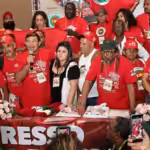 VII National Congress of the CMP, elected a new board of directors and re-elected Raimundo Bonfim as national coordinator. Photo: Elineudo Meira.