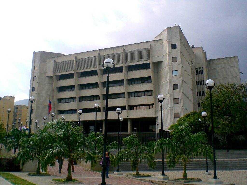 Venezuelan Supreme Court of Justice headquarters in Caracas, Venezuela. Photo: File photo.