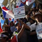 Protesters in Panama. Photo: Últimas Noticias