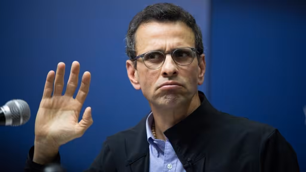 Far-right opposition politician Henrique Capriles. Photo: Archive.