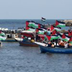 Part of a Freedom Flotilla heading towards Gaza in 2018. Photo: Getty Images/File photo.