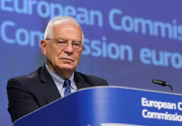 European Union High Representative for Foreign Affairs Josep Borrell. Photo: Oliver Hoslet/EFE/File photo.
