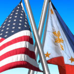 US and Philippines flag. Photo: NEO/File photo.