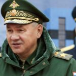 Russian Defence Minister Sergei Shoigu speaks at the ceremony of laying the foundation stone of the future hospital for medical support of military personnel in the Arkhangelsk oblast in 2021. Photo: Sputnik/File photo.