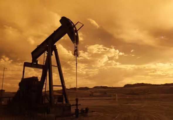 Refrential photo of an oil rig. Photo: ECS Geothermal/File photo.