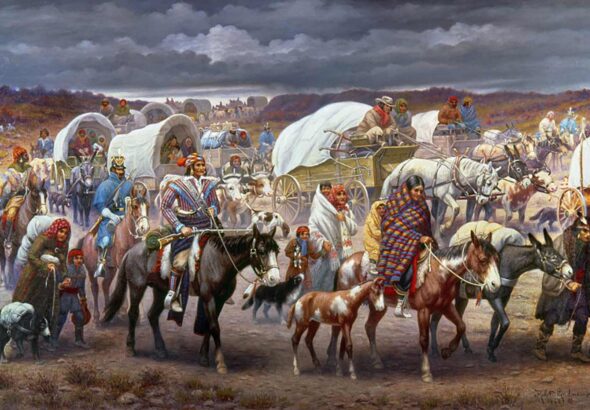 Trail of Tears, Robert Lindneu (1942). Photo: National Library of Medicine/File photo.