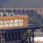 A view of the US embassy compound in the Iraqi capital Baghdad. Photo: Reuters.