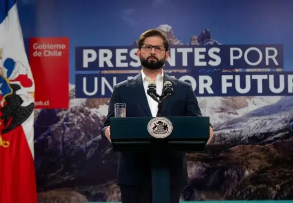 Chilean President Gabriel Boric. Photo: El País.