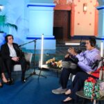 Venezuelan diplomat Alex Saab and his wife Camila Fabri interviewed on Maduro Podcast hosted by President Nicolás Maduro and First Lady and National Assembly Deputy Cilia Flores. Photo: Presidential Press.