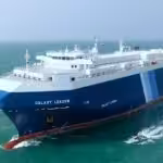 Yemeni Ansarallah forces capture and escort Israeli-owned ship Galaxy Leader off the coast of Yemen, November 19, 2023. Photo: Ansarallah Media Center.