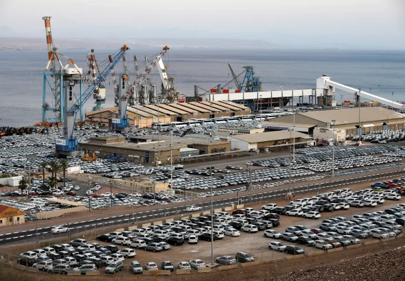 Eilat port, occupied Palestine. Photo: Al Jazeera.