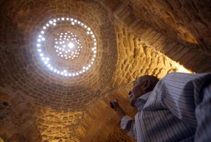 Hamam Al-Samra, or the Samra Bath, is one of the main Ottoman architectural sites in Gaza. Photo: Mahmoud Ajjour, The Palestine Chronicle.