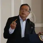 The president of Colombia, Gustavo Petro. File photo.