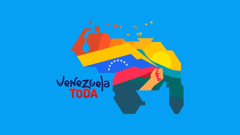 Map of Venezuela including the Essequibo territory. File photo.