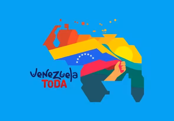 Map of Venezuela including the Essequibo territory. File photo.