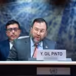 Venezuelan Foreign Affairs Minister Yván Gil addressing the 2023 Conference on Disarmament in Geneva. File photo.