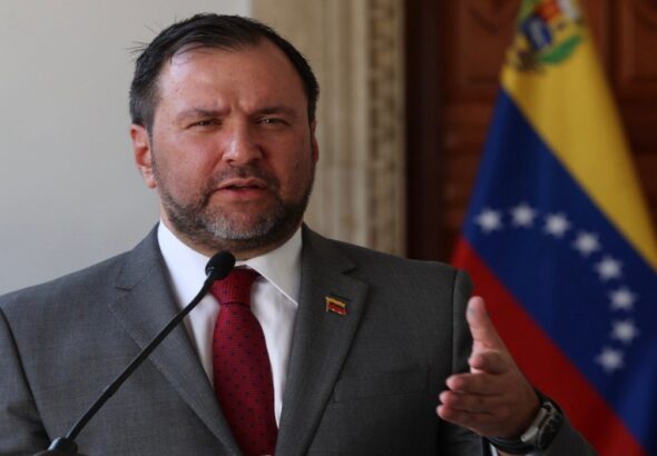 Venezuelan Foreign Affairs Minister Yván Gil. File photo.