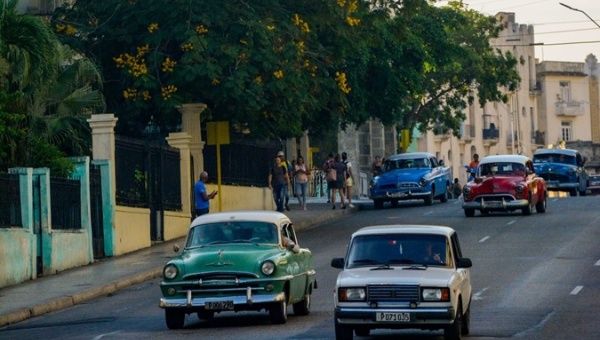 A view of Vedado street in La Habana, Cuba. Photo: X/@CubaenFotos.