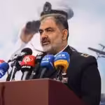 Iranian Navy Commander Rear Admiral Shahram Irani. Photo : Tasnim news agency.