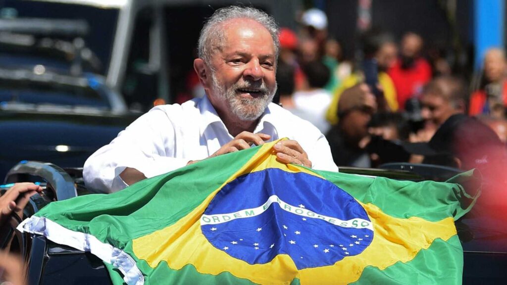Luiz Inácio Lula da Silva after voting in the second round of the presidential elections, hours before his victory was announced, in São Paulo on October 30, 2022. Photo: Carl de Souza/AFP.